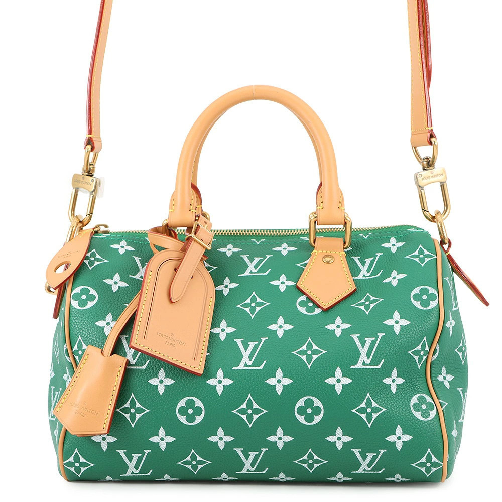 Louis Vuitton Handbag Calf Leather Monogram Speedy Bandouliere Shoulder Bag